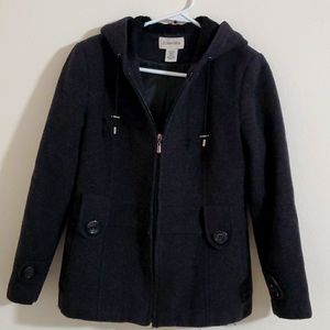 St. John's Bay jacket with hoodie